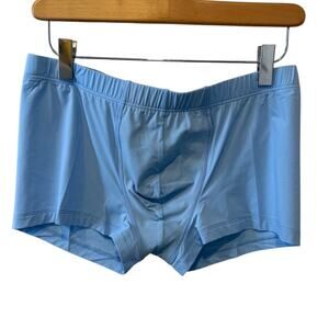Hanro Micro Touch Boxer Briefs Placid Blue L